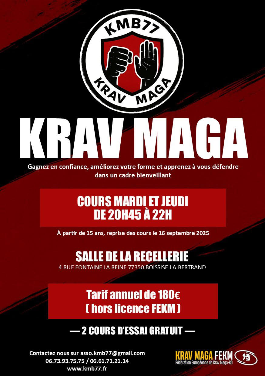 Flyer KMB77 Krav Maga